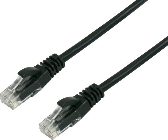 Blupeak 30cm CAT6 UTP LAN Cable Black-preview.jpg